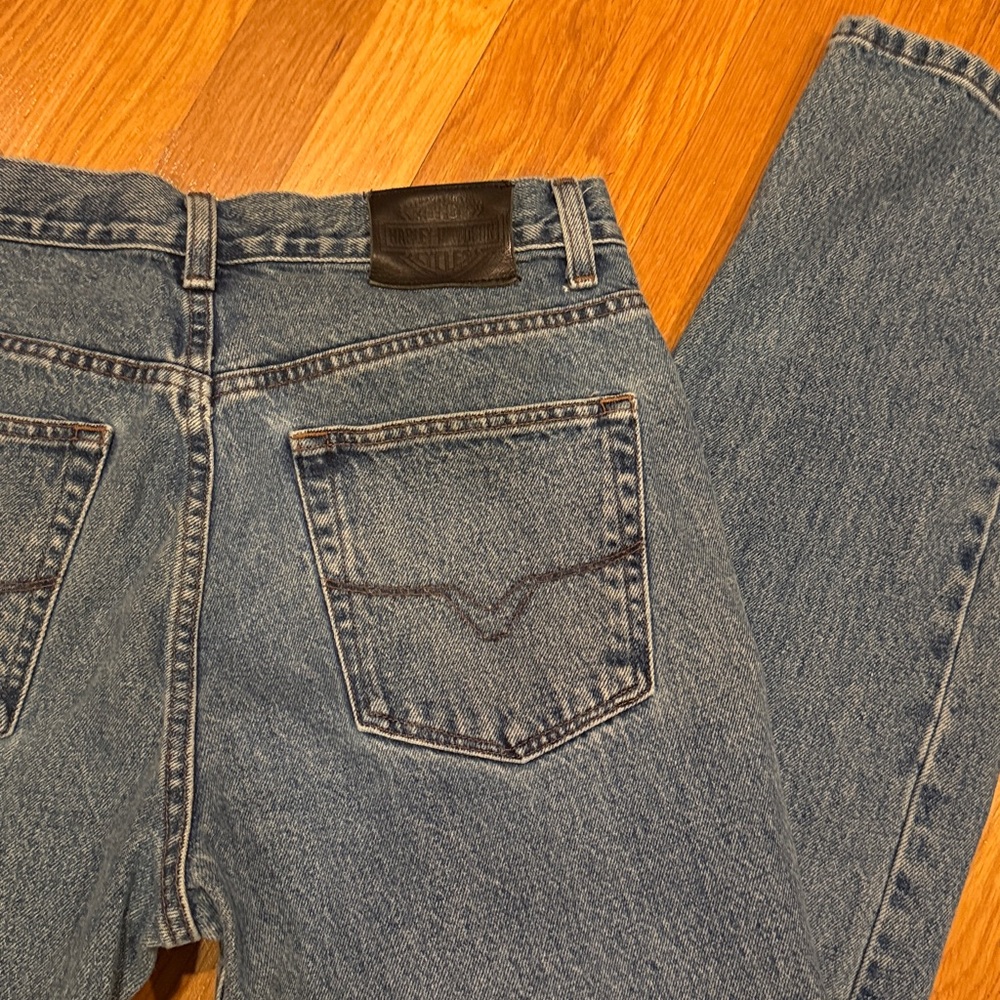 Harley-Davidson Traditional Fit Blue Jeans - 34/32 - Picture 2 of 7